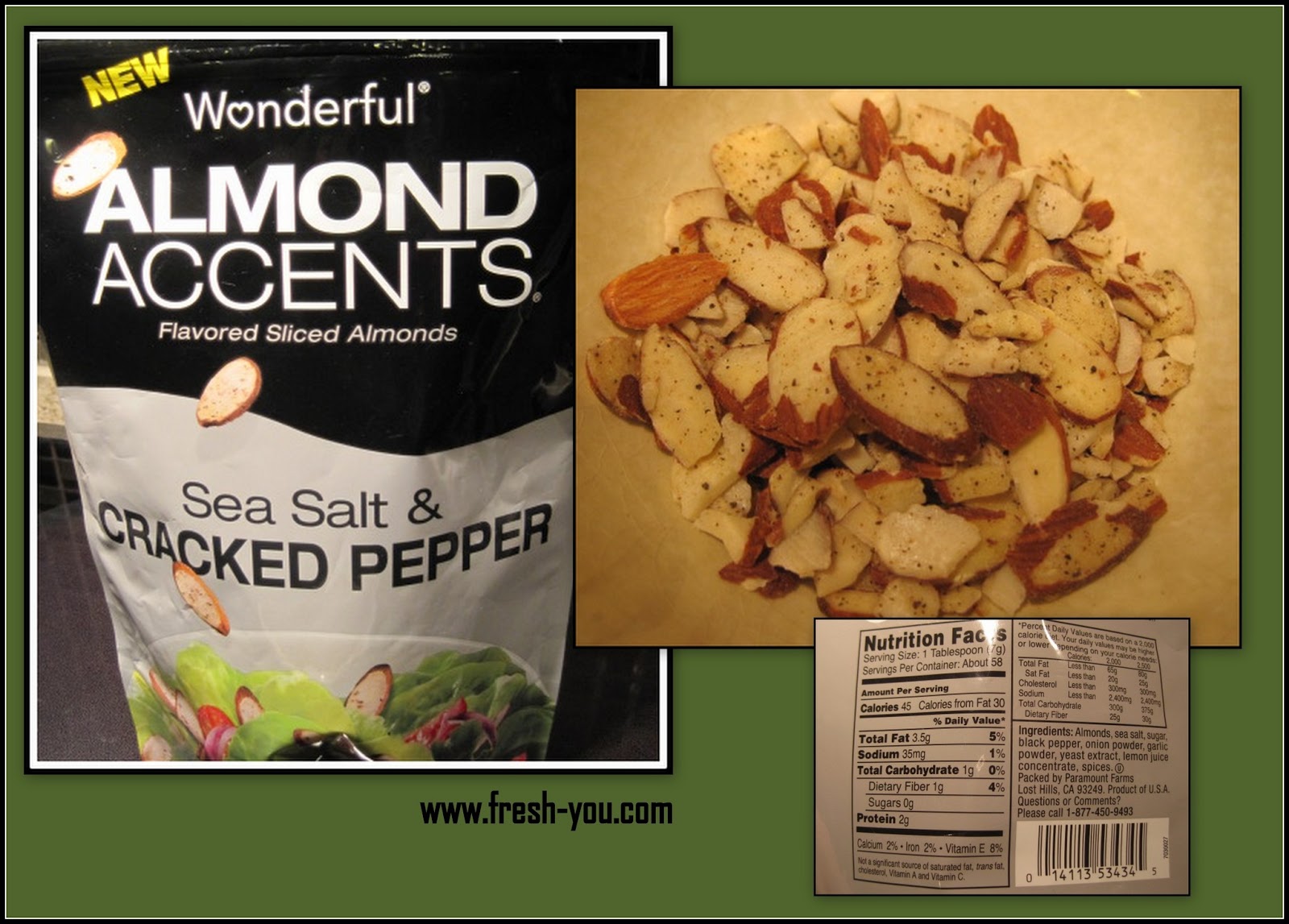 FreshYou Nutrition, Fitness, and Wellness Six Awesome Almond Products