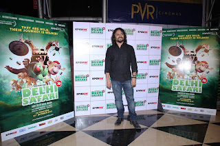Boman & Urmila at Delhi Safari 3D Movie Special screening 