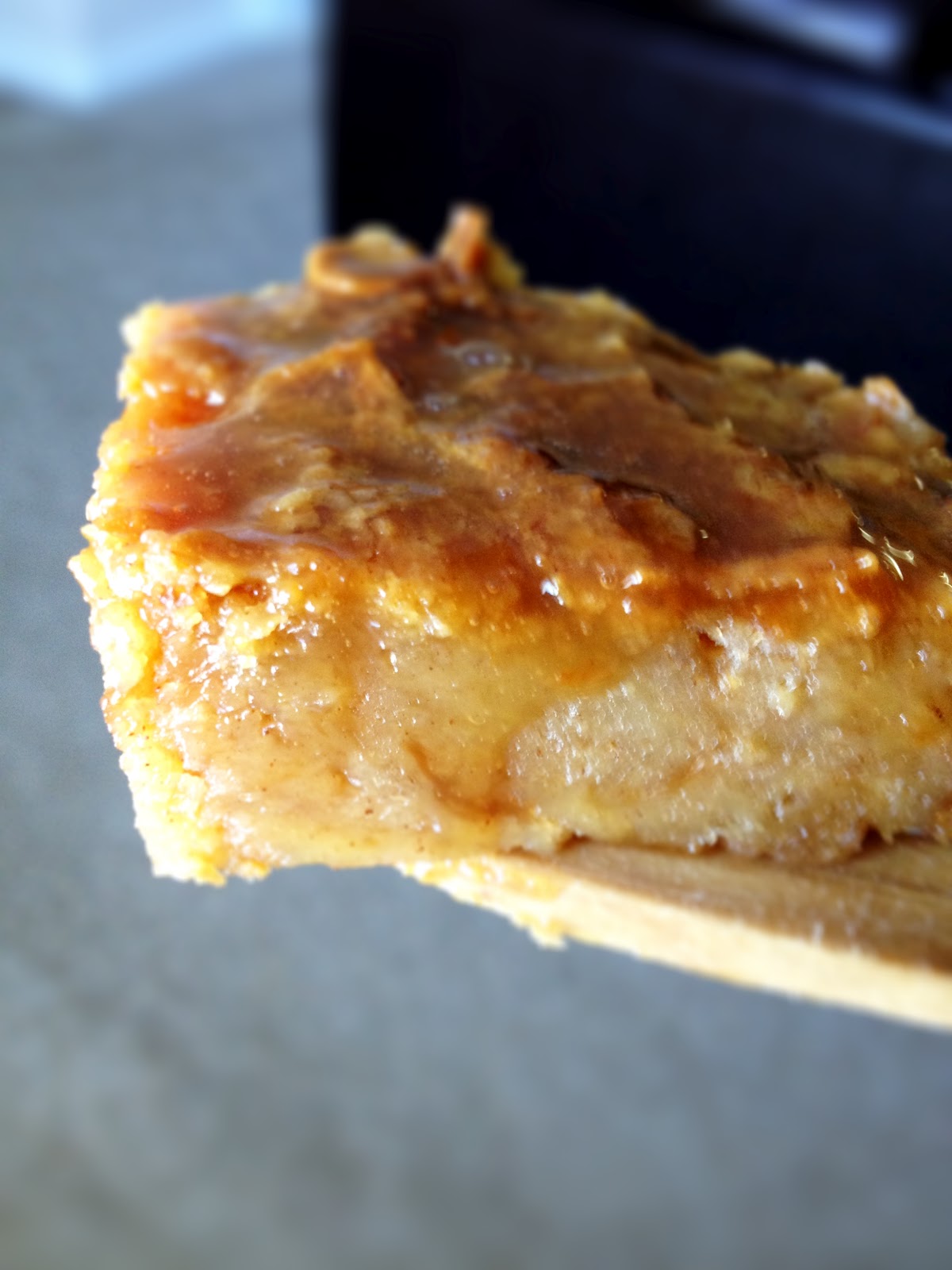 Daily Yums with Julie White Chocolate Bread Pudding with Caramel Sauce