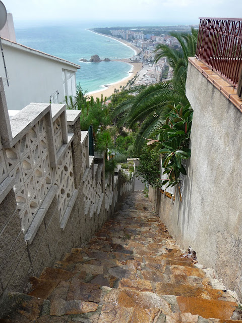 Вид на Бланес с горы Сант Жоан Вид на Бланес с горы Сант Жоан