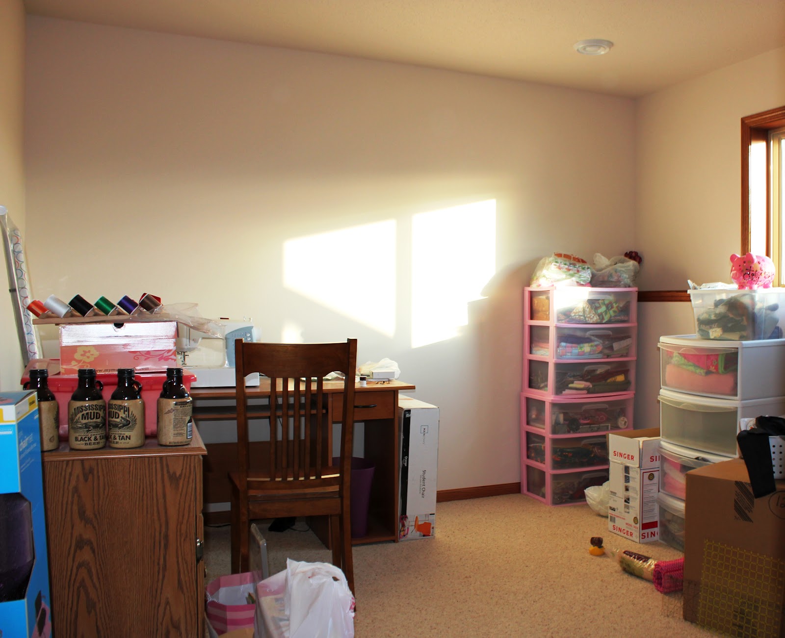 my meller Inspirational Pink Craft Room Reveal!!