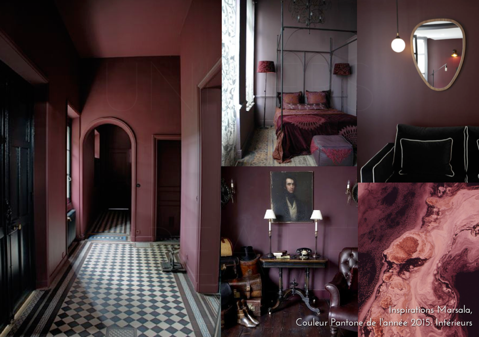 Tendance papier peint chambre