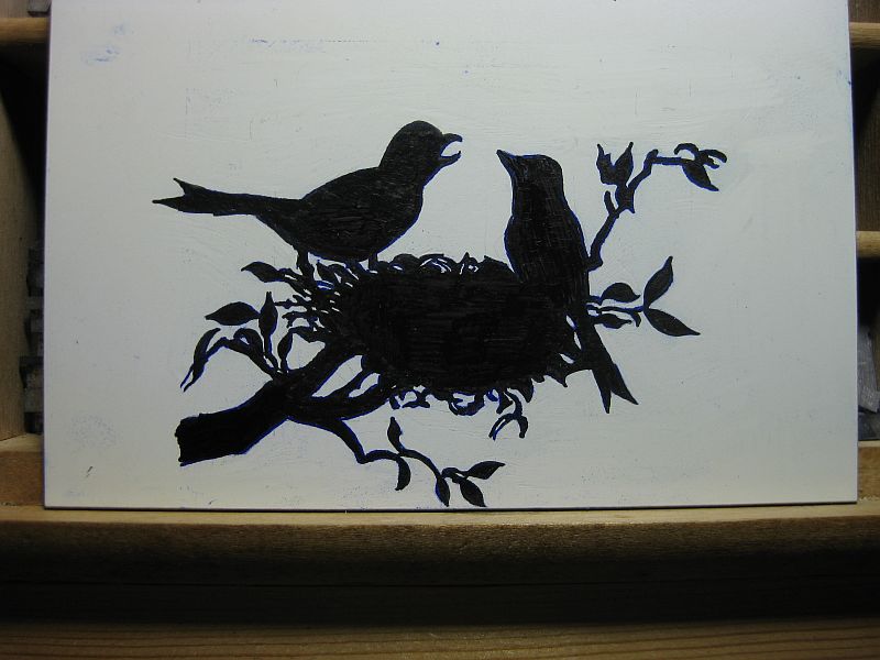 Paper Wren Press Clayboard Illustration Technique.