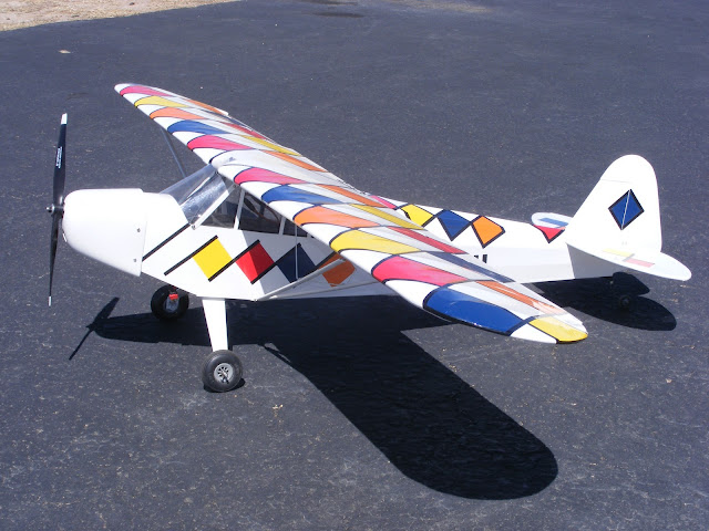 Model Airplane News - RC Airplane News | J 3 Cub-Fun with covering