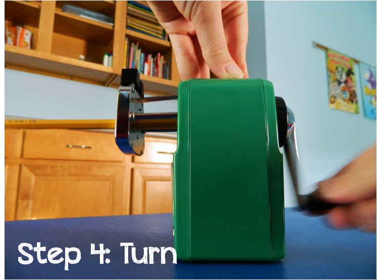 The 9 Verbs of Pencil Sharpening