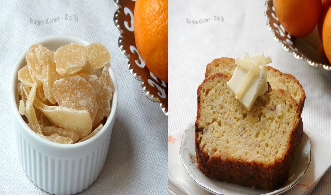 Orange Ginger Loaf