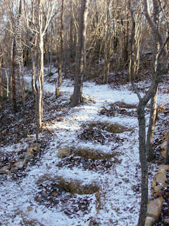 Hidden Valley's Nature Trail Sprinkled with Snow Nature Trail Sprinkled with Snow