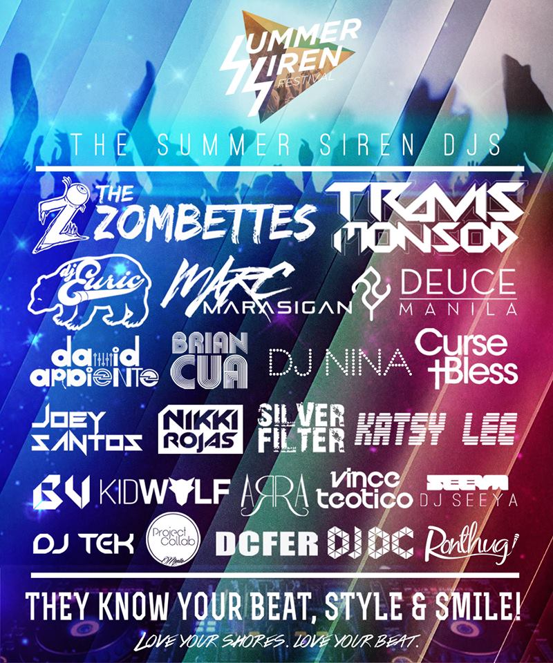 Summer Siren Festival Line Up Summer Siren Festival Line Up