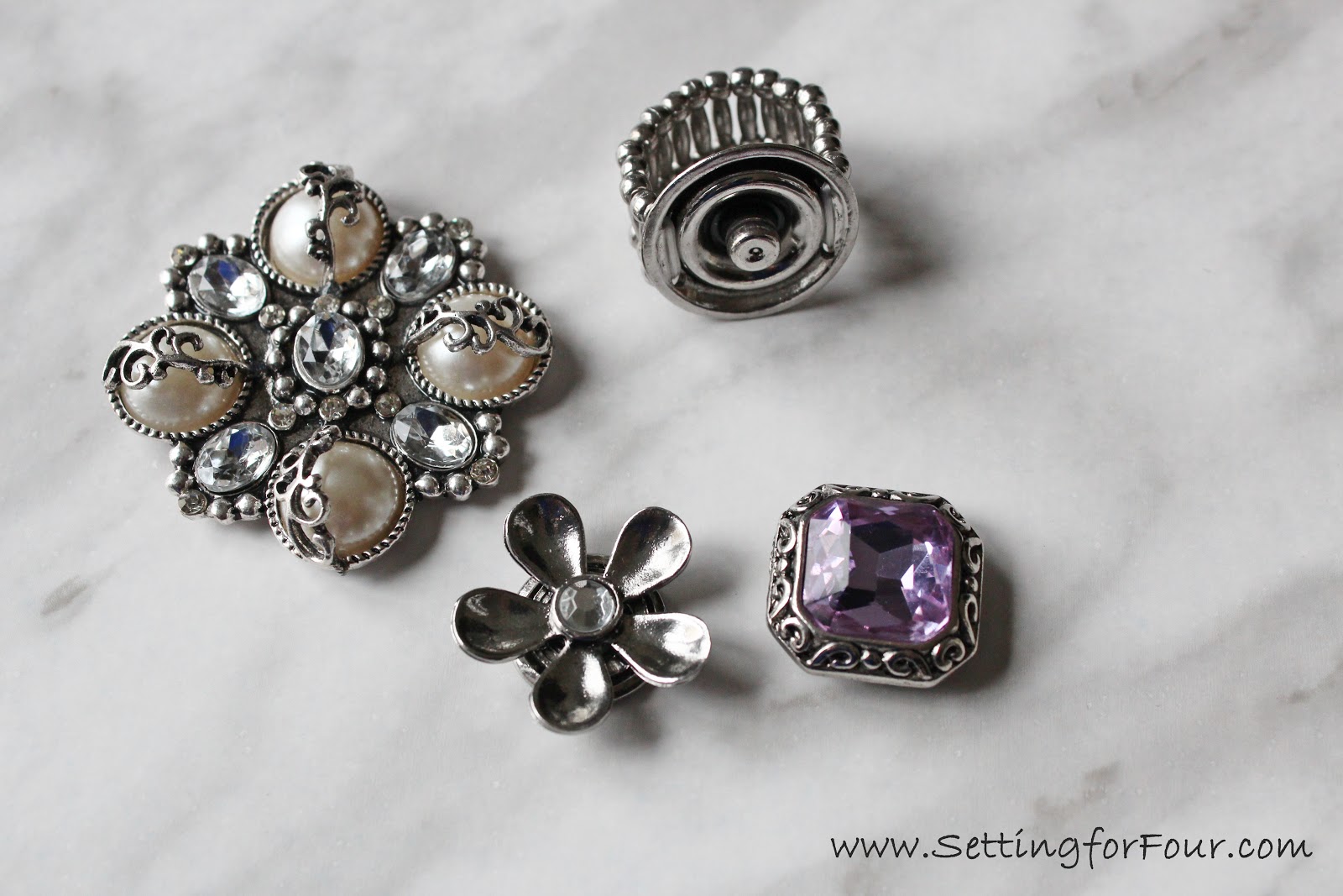 DIY Interchangeable Jewelry with Prima Bead! Setting for Four