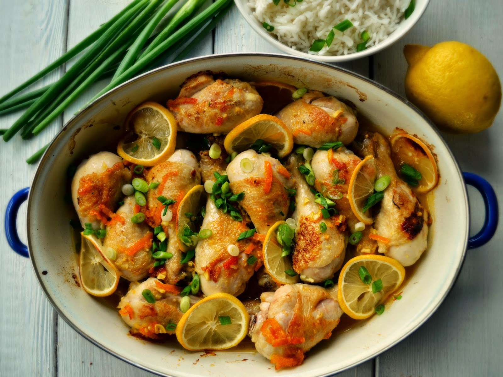 Marmalade Baked Chicken Drumsticks