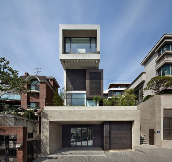 desian rumah ala korea unik
