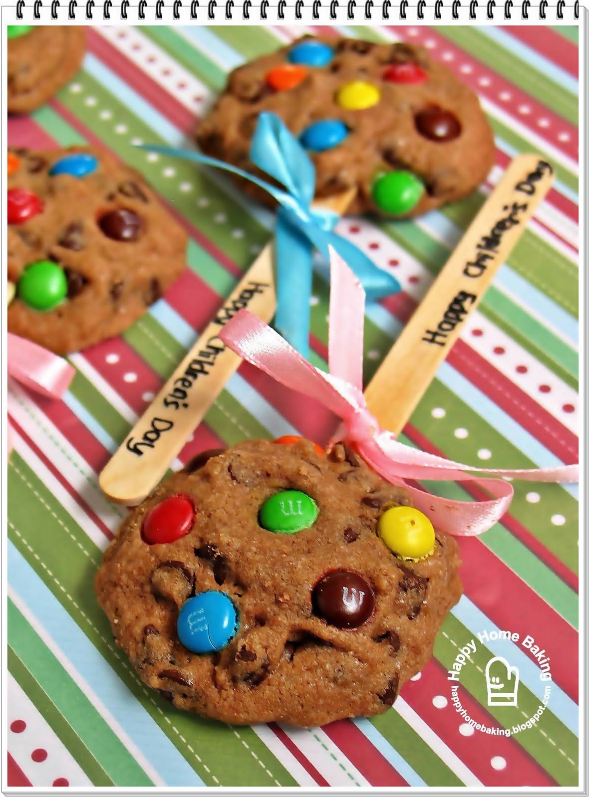 Happy Home Baking cookies on sticks