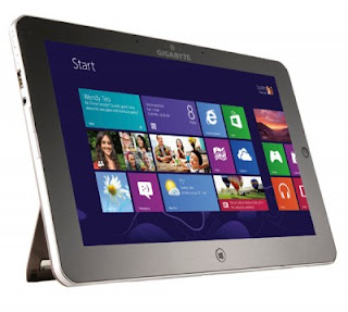 PadBook S1185, Tablet Berbasis Windows 8 dari Gigabyte