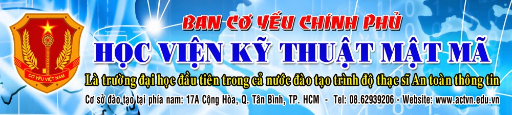 Hỏi đáp quan trọng về ngành an toàn thông tin của Học Viện Kỹ Thuật Mật Mã