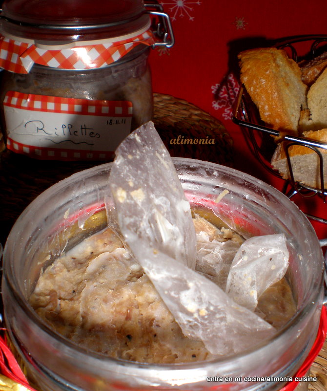 Entra en mi Cocina: Rillettes de cerdo / rillettes de porc