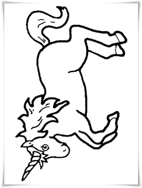 Ausmalbilder zum Ausdrucken Ausmalbilder Einhorn
