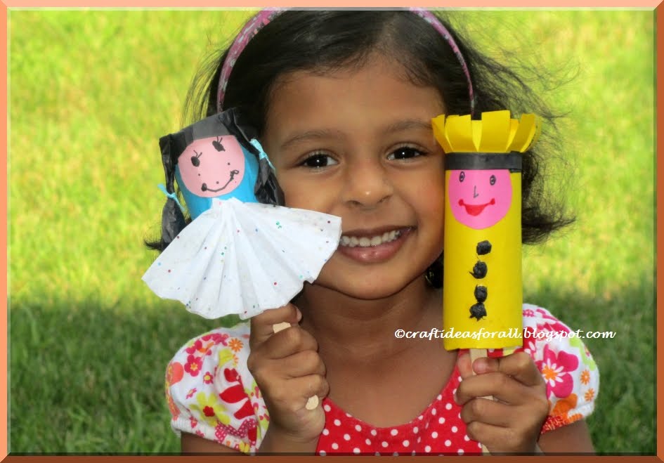 Craft Ideas for all Toilet Paper Roll Tube Puppets