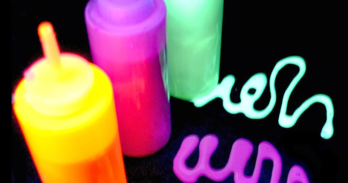 Glow in the Dark Doodle Paint Recipe | Growing A Jeweled Rose