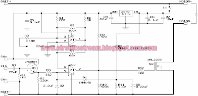  Miniature High-Rate Speed Control with (BEC) Circuit Diagram