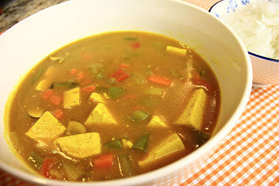 Korean Veggie Mama Korean Tofu Veggie Curry