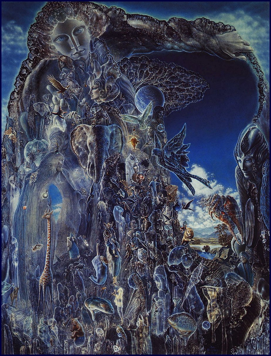 Robert Venosa, "Astral Circus" Visionary Art Prints Robert Venosa, "Astral Circus" Visionary Art Prints