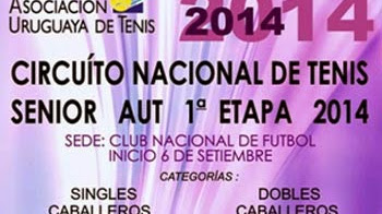 Regresan los Torneos de Tenis Senior de la Asociación Uruguaya de Tenis