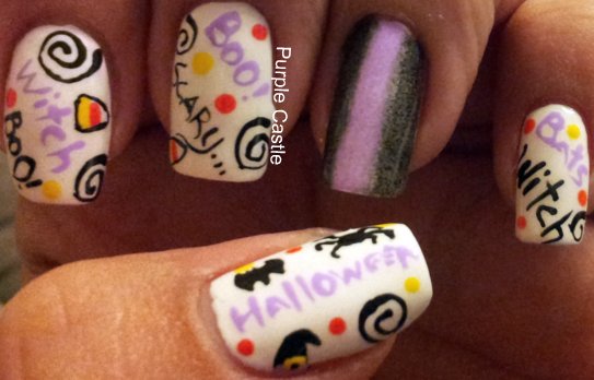 Purple Castle Happy Halloween!!