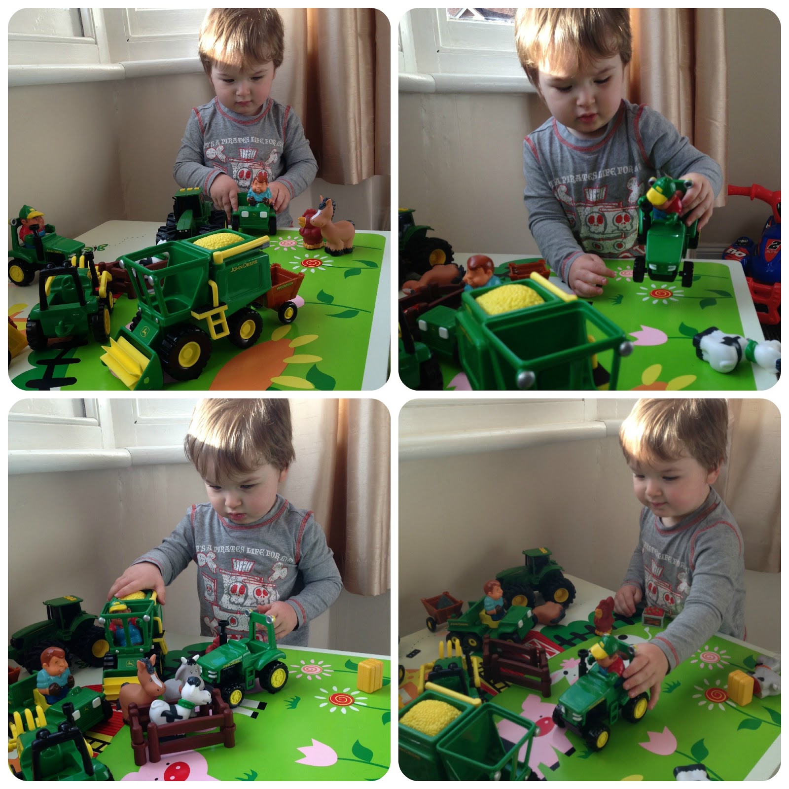 john deere activity table