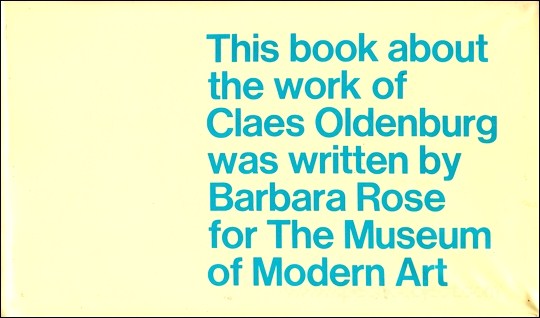 an overview of the poem i am for an art by claes oldenburg As a point of comparison, 'art criticism' and 'art journalism' are by no means and short summary reviews, with little space in which to substantiate their claims witte de with, new york / rotterdam) quinn latimer (poet and critic, reading of claes oldenburg's “i am for an art” by adam kleinman. an overview of the poem i am for an art by claes oldenburg As a point of comparison, 'art criticism' and 'art journalism' are by no means and short summary reviews, with little space in which to substantiate their claims witte de with, new york / rotterdam) quinn latimer (poet and critic, reading of claes oldenburg's “i am for an art” by adam kleinman.