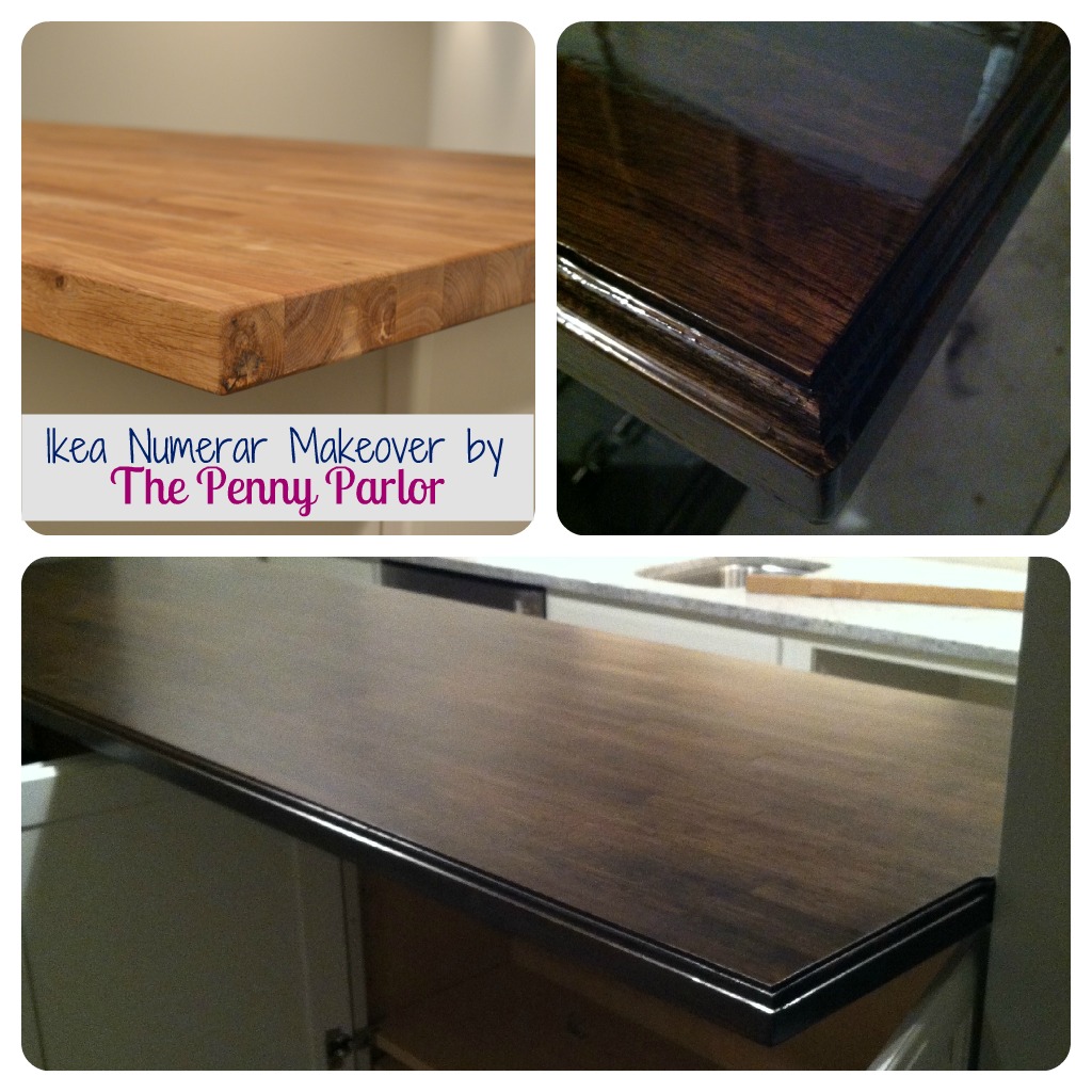 The Penny Parlor Ikea Numerar Counter Top Makeover