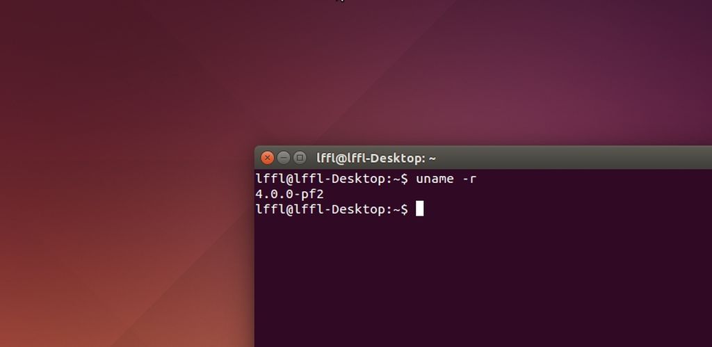 PF-Kernel 4.0 in Ubuntu