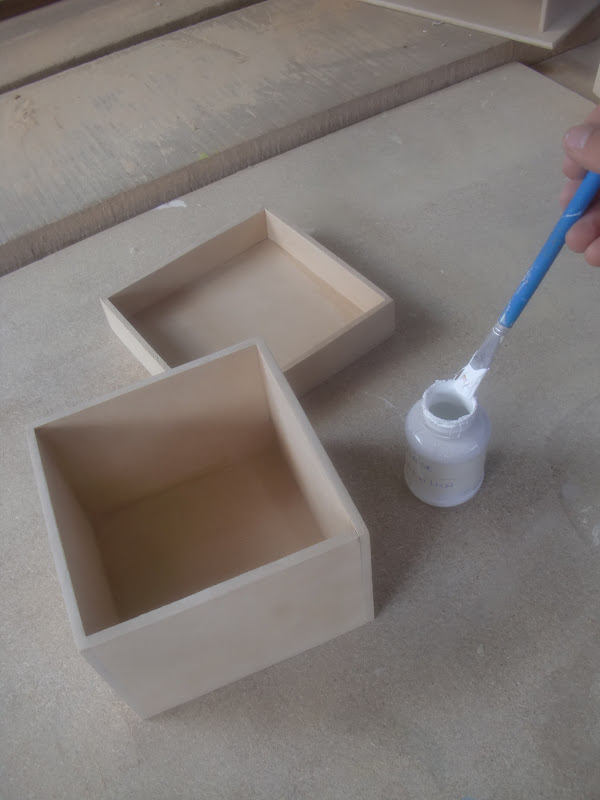 Decoraciones Manualidades En Madera: Pintado De Cajita De Recuerdos MDF