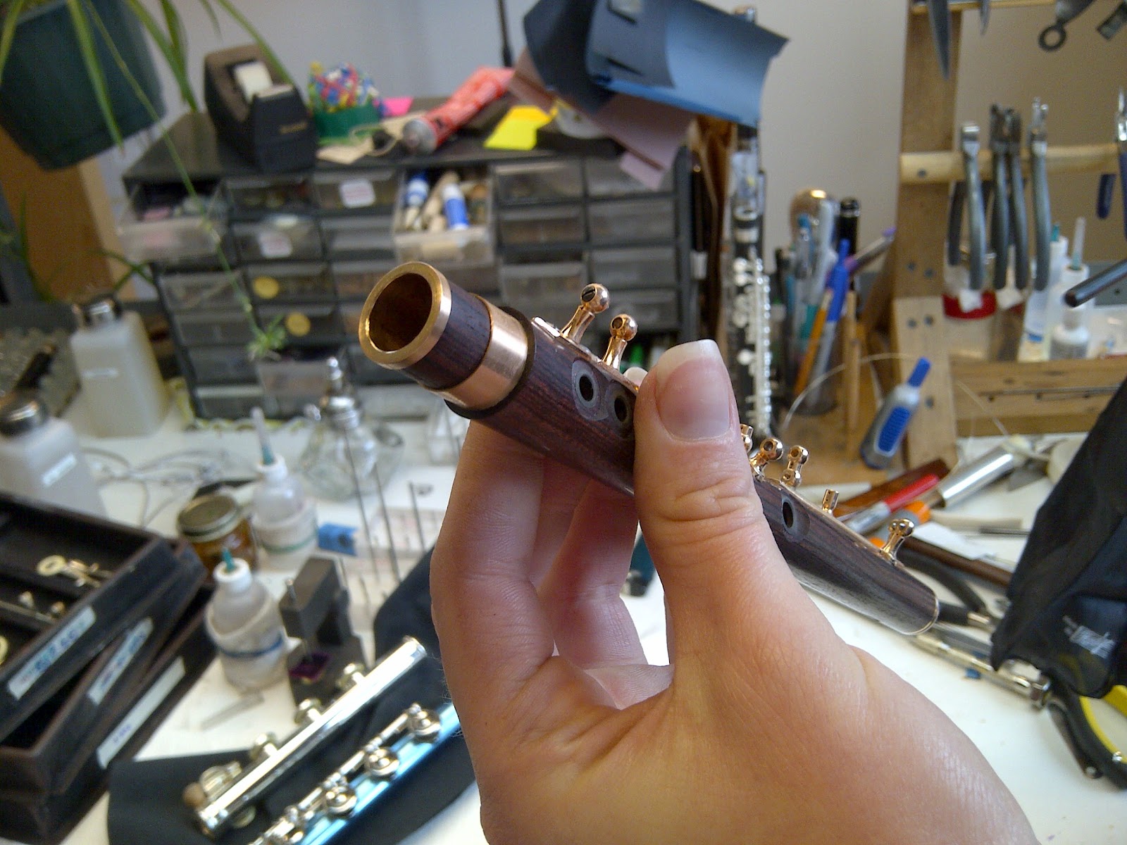 Repair My Flute Stuck Swab?