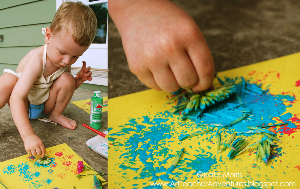 Adventures of an Art Teacher Painting with Nature