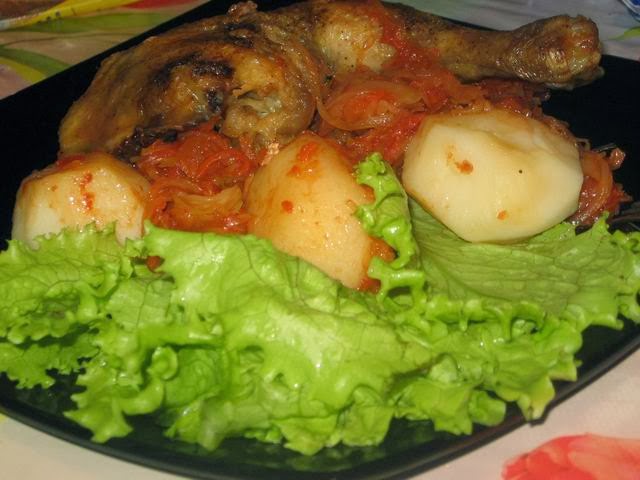 Печень куриная с капустой в мультиварке Печень куриная с капустой в мультиварке