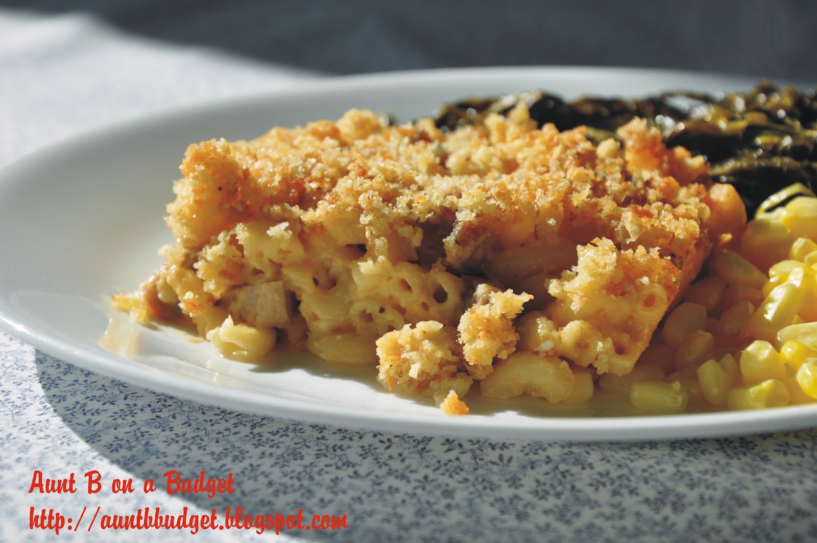Aunt B on a Budget Pub Grub Pasta