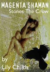 New! Magenta Shaman Stones The Crow