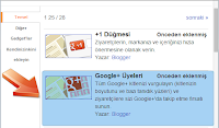 Google+ Üyeler Gadgeti