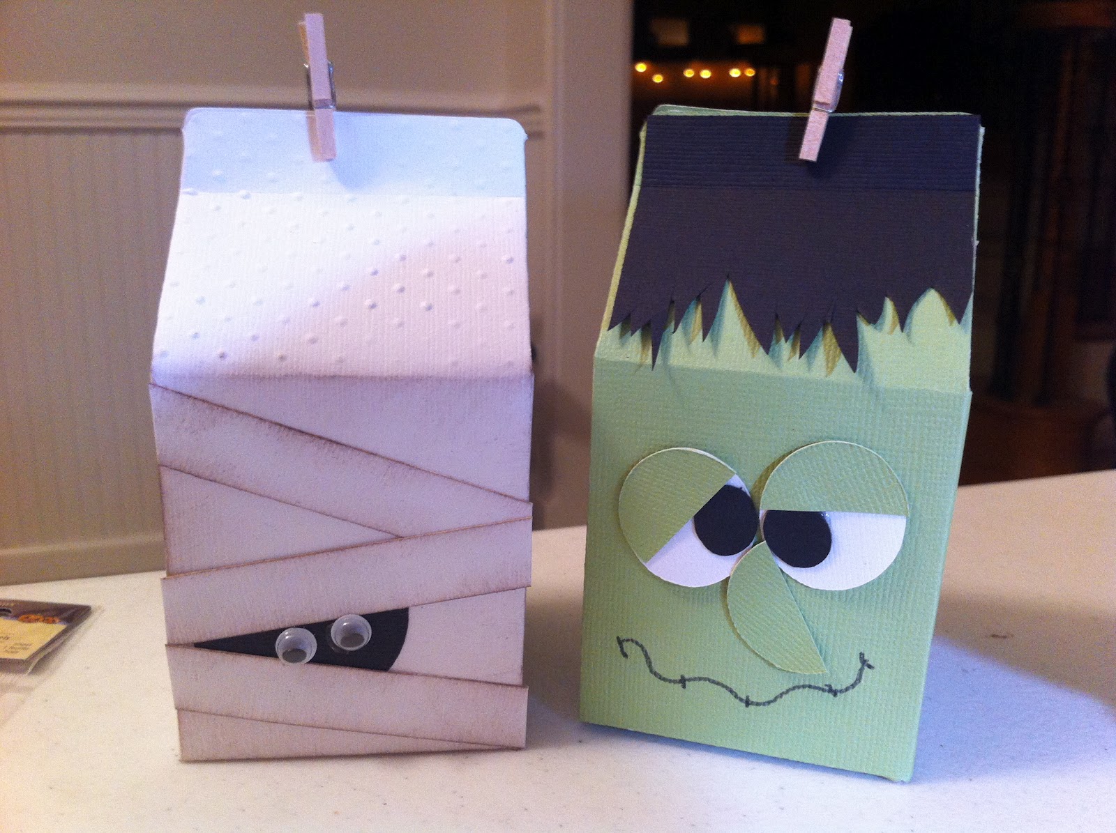 Great Creations Halloween Milk Carton Party Favors