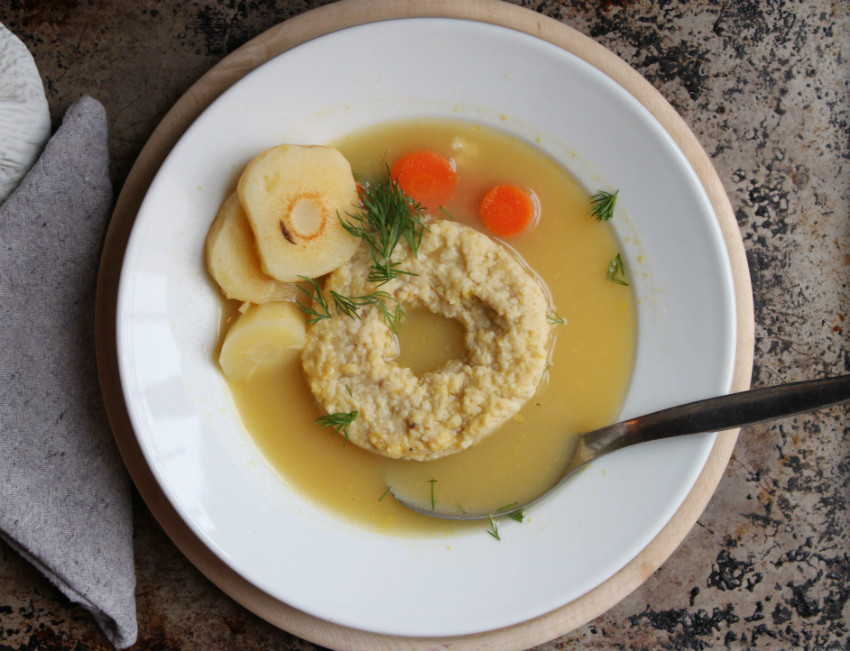 corner blog donut pan idea no. 43 matzoh donut soup