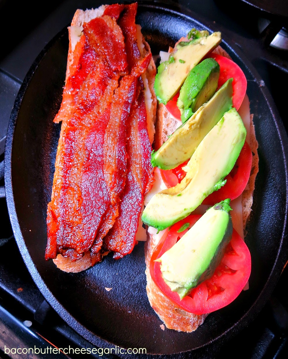 Bacon, Butter, Cheese & Garlic Dressing Up a Classic