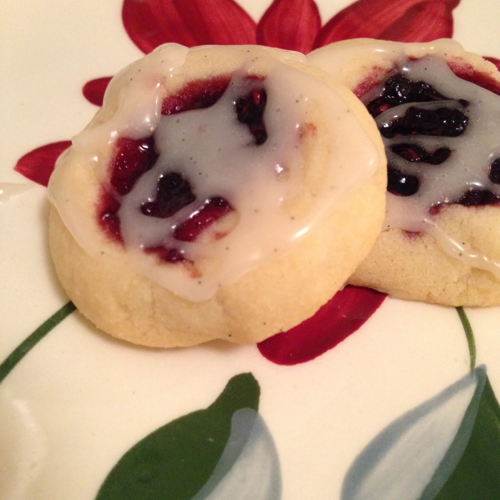 Marcy Can Cook! Rosenmunnar (Swedish Thumbprint Cookies)