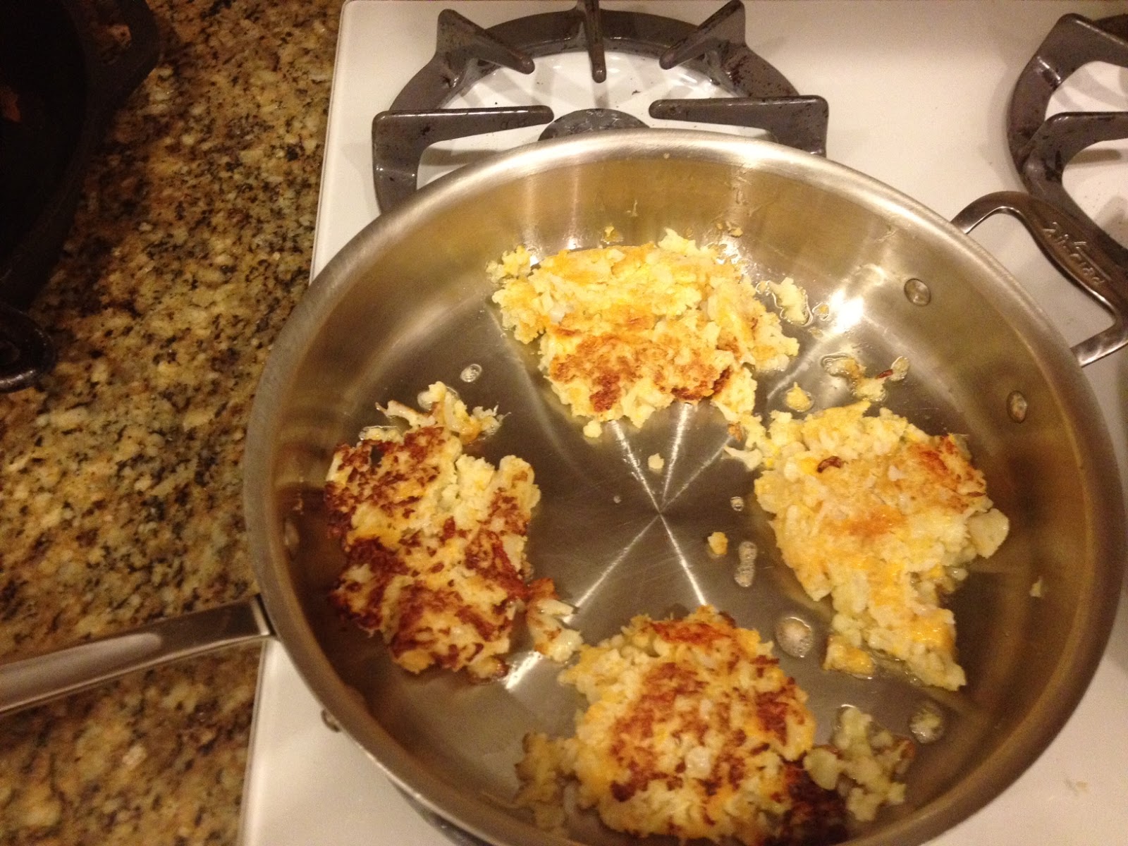 Parmesan Crusted Swai Fillets & Cheese Cauliflower Patties Feed Your