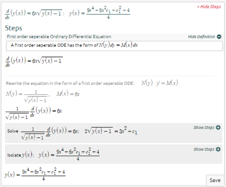 Equations ordinary examples differential 