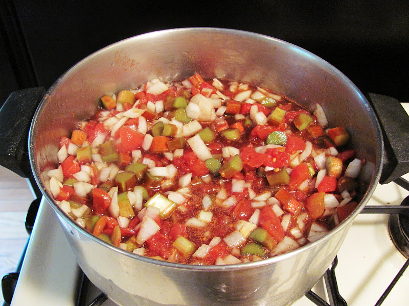 Sweet Domesticity Rhubarb Ketchup, Two Ways