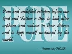 Pure Religion: James 1:27