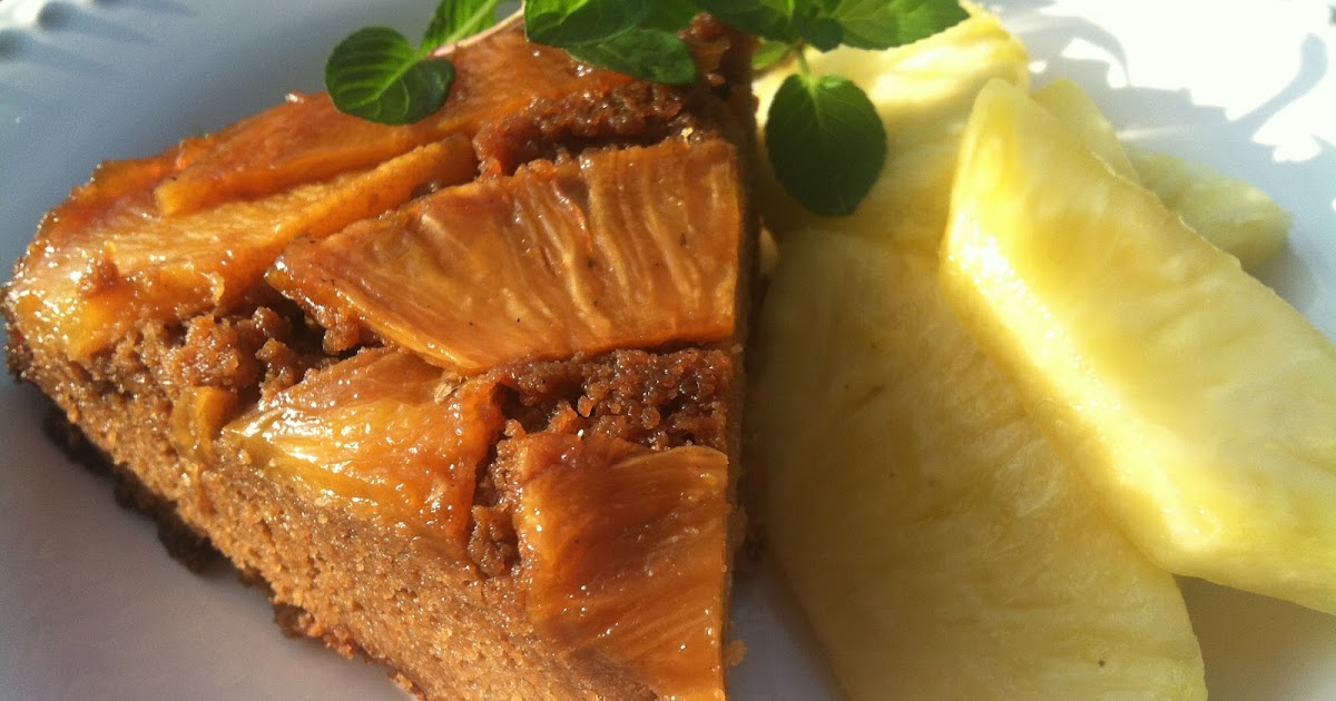 Little E's Kitchen Paleo Pineapple Upside Down Cake