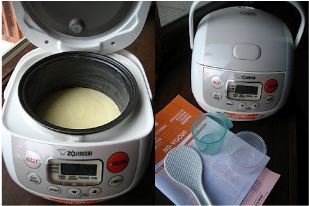 Zojirushi NS-VGC05 Micom 3-Cup Electric Rice Cooker And Warmer