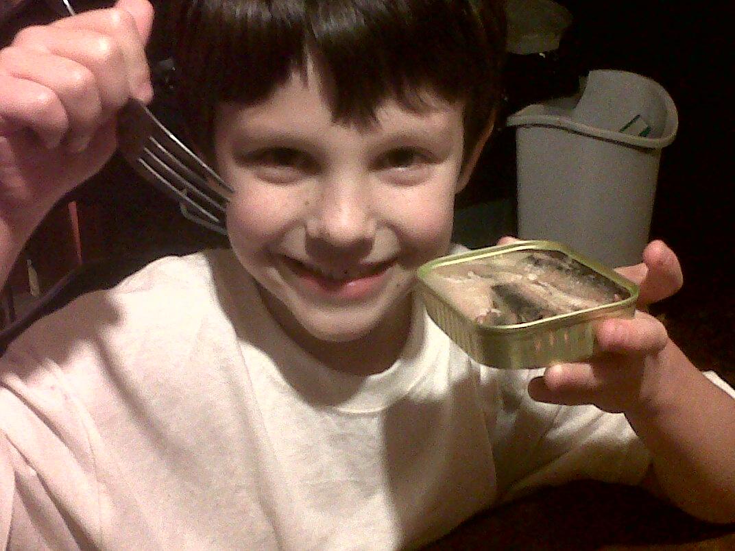 Mouth Full of Sardines Sardine Eaters