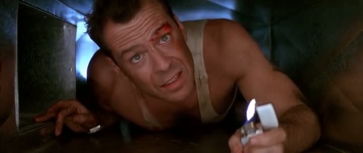 Screen Shot Of Die Hard (1988) Dual Audio Movie 300MB small Size PC Movie